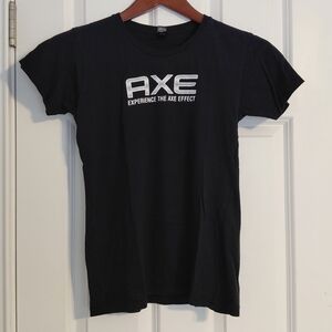 Axe Black Graphic T-Shirt, Size M